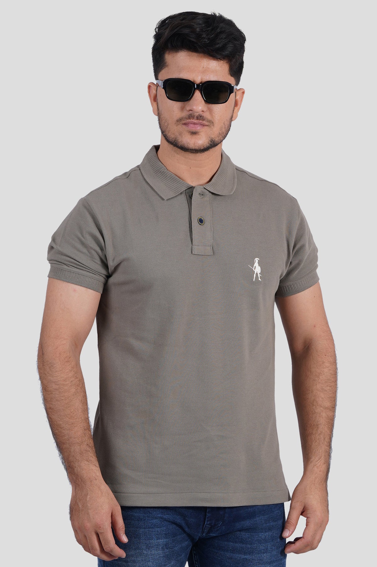 Laurel Oak Double Pique Organic Polo-Shirt