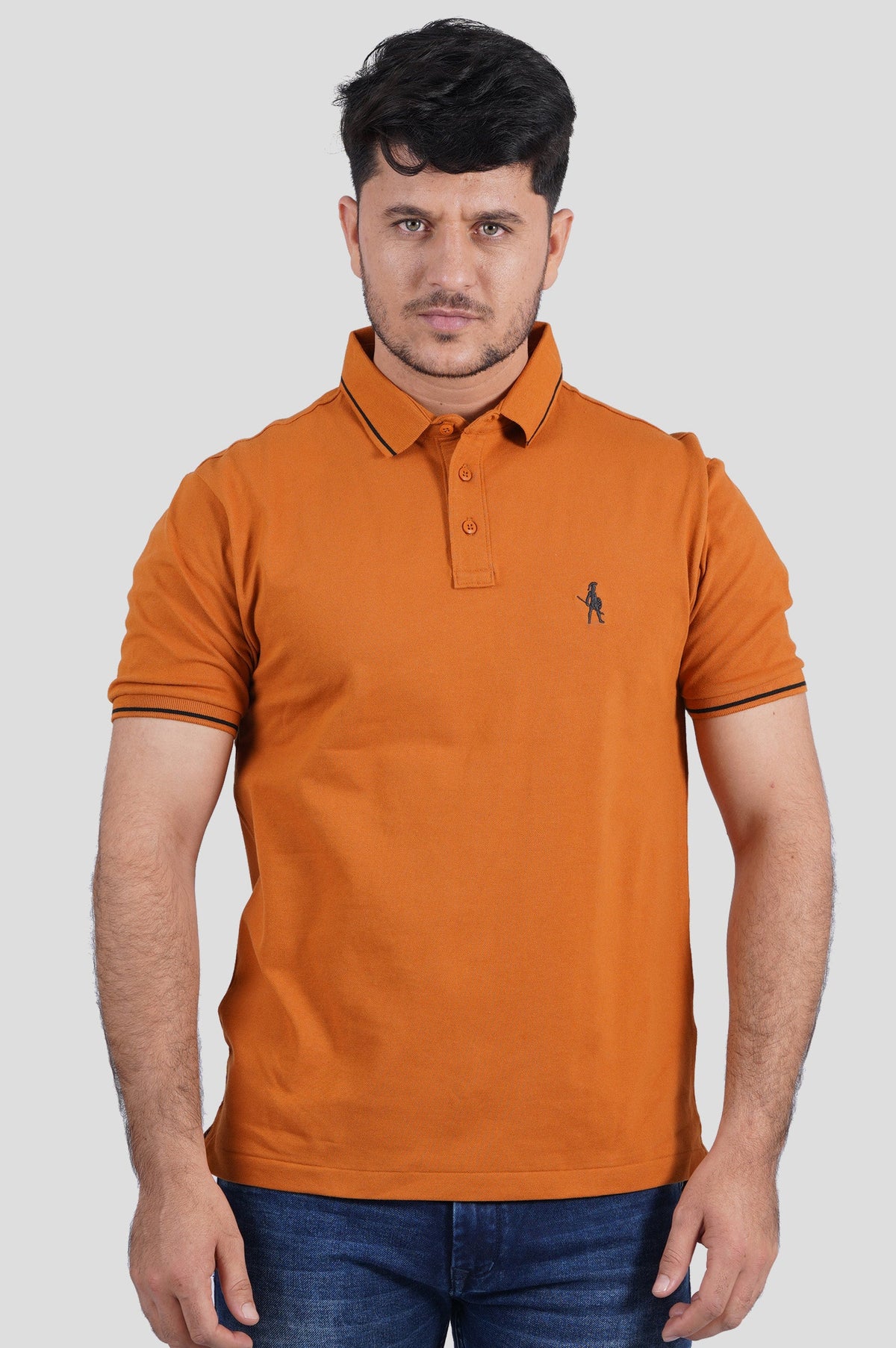 Pumpkin Spice Smart Stretch Organic Polo-Shirt